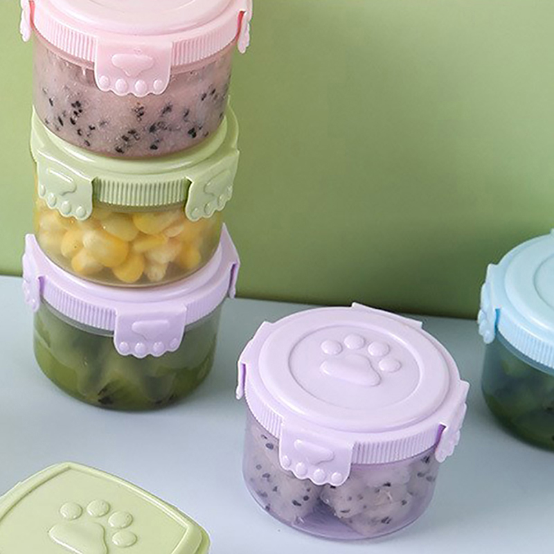 Salad Dressing Bottle - 1Pcs Mini Plastic Sauce Bottle Seasoning
