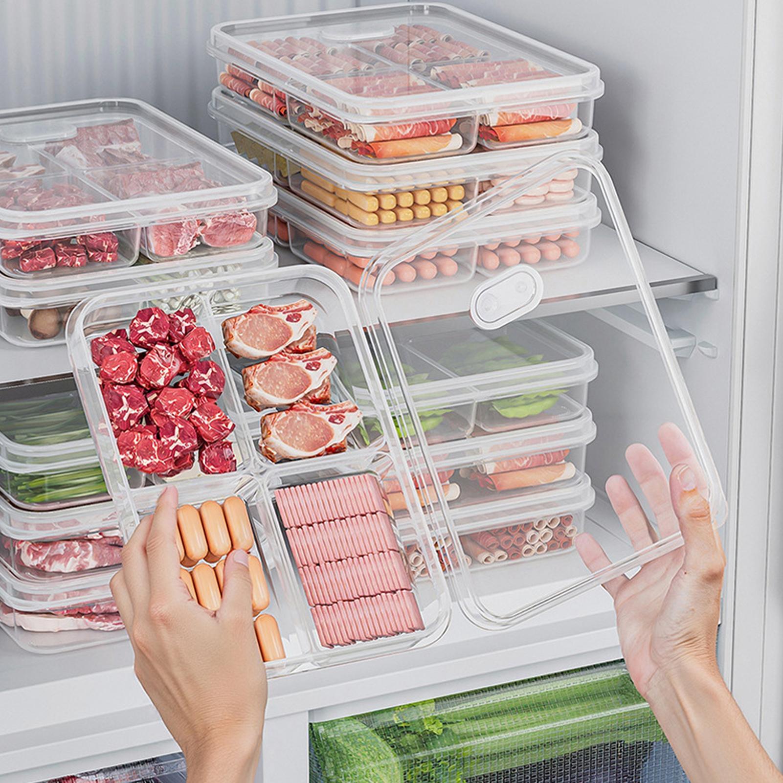 Food Storage Utensils - 1PC Refrigerator Storage Box Meat Vegetable