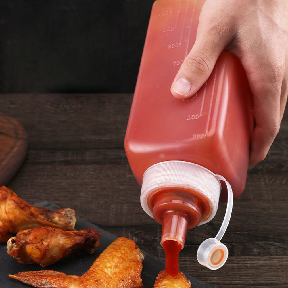 2Pcs Squeezing Bottles Large O - огляд і ціна Salad Dressing Bottle