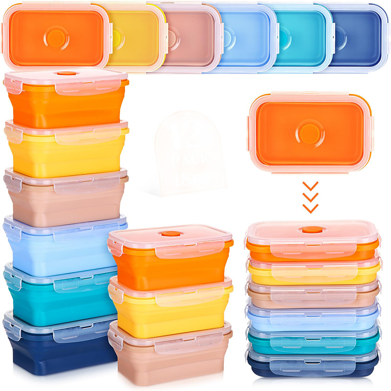 Collapsible Food Storage Conta - огляд і ціна Food Storage Tupperware