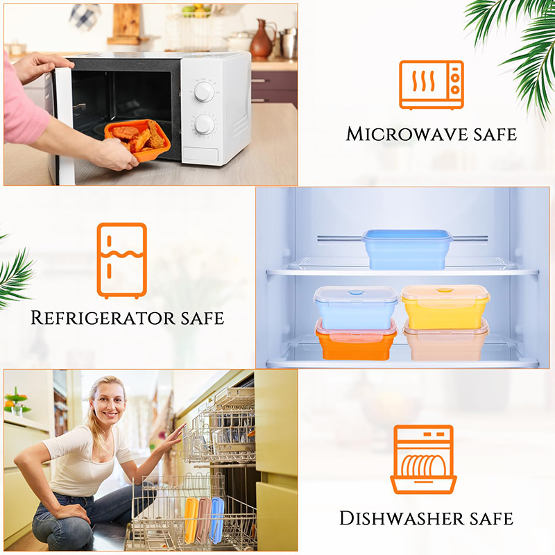 Collapsible Food Storage Conta - огляд і ціна Food Storage Tupperware