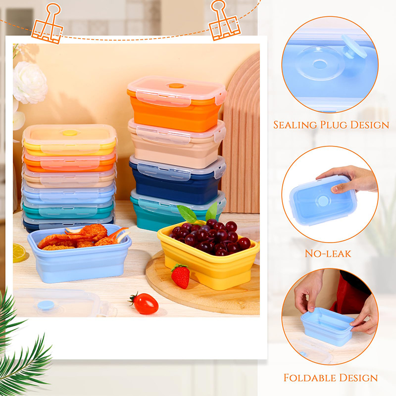 Collapsible Food Storage Conta - огляд і ціна Food Storage Tupperware