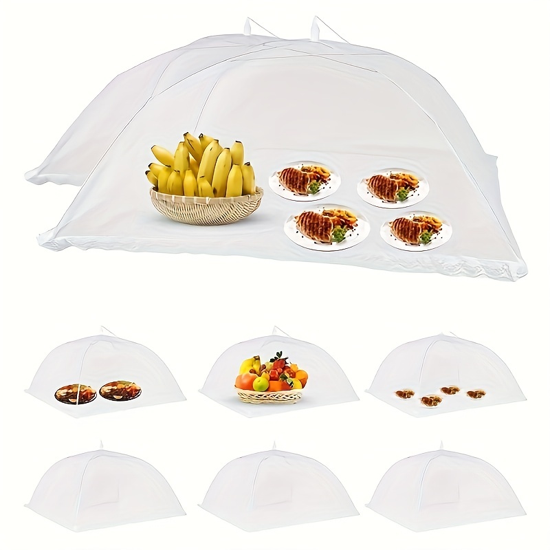 1pcWhite fly-proof vegetable c - огляд і ціна Food Storage Tupperware