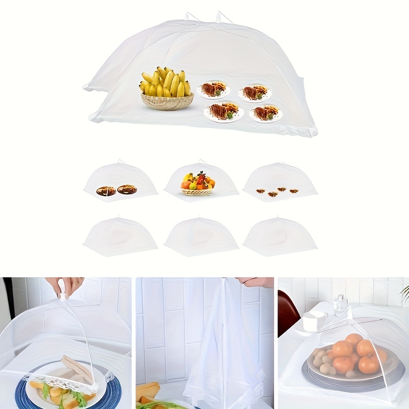 1pcWhite fly-proof vegetable c - огляд і ціна Food Storage Tupperware