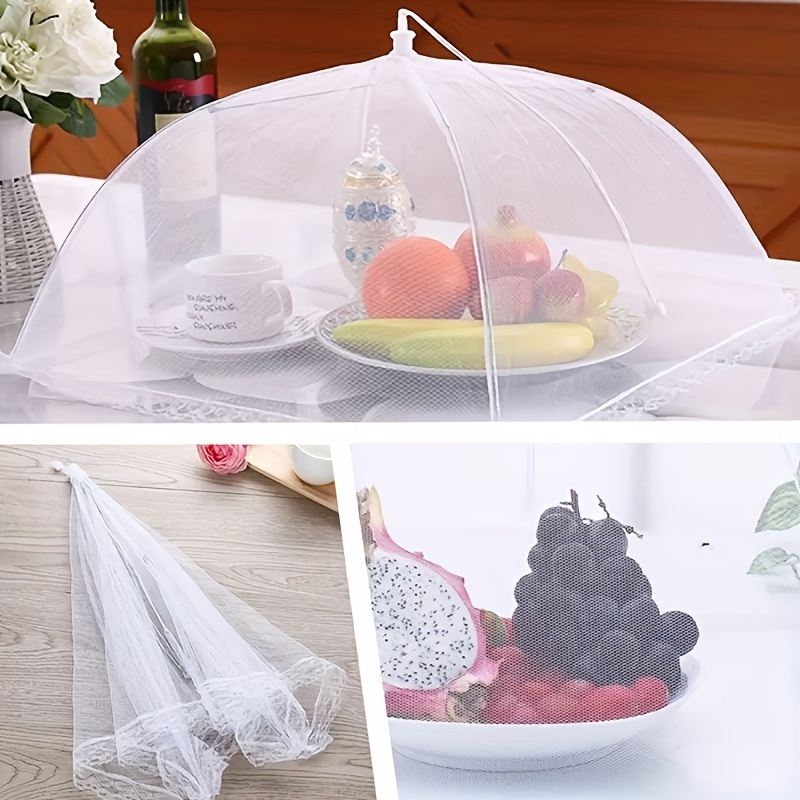 1pcWhite fly-proof vegetable c - огляд і ціна Food Storage Tupperware