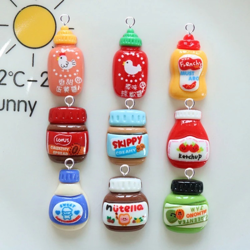 10pcs Funny Cartoon Bread Sauc - огляд і ціна Salad Dressing Bottle