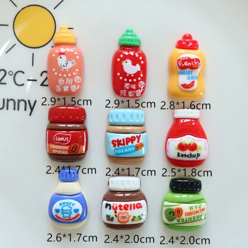 10pcs Funny Cartoon Bread Sauc - огляд і ціна Salad Dressing Bottle