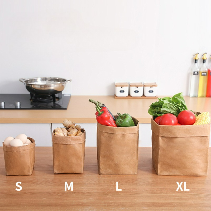Kraft Paper Bag Washable Paper - огляд і ціна Food Storage Plant