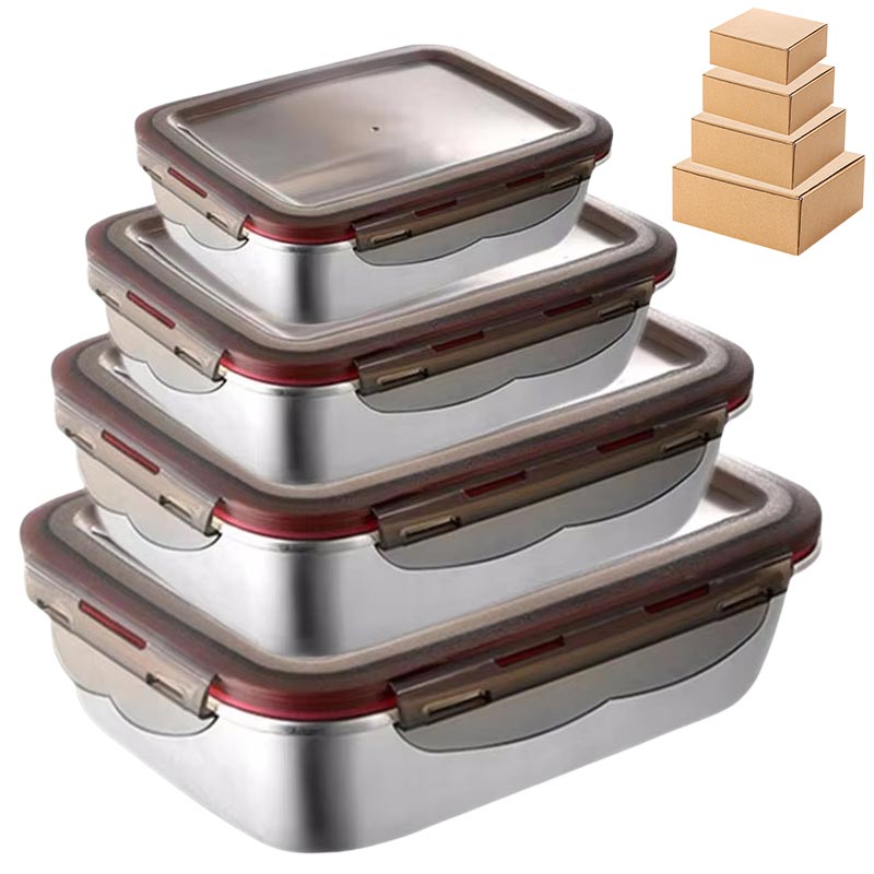 304 Stainless Steel Food Lunch - огляд і ціна Food Storage Tupperware