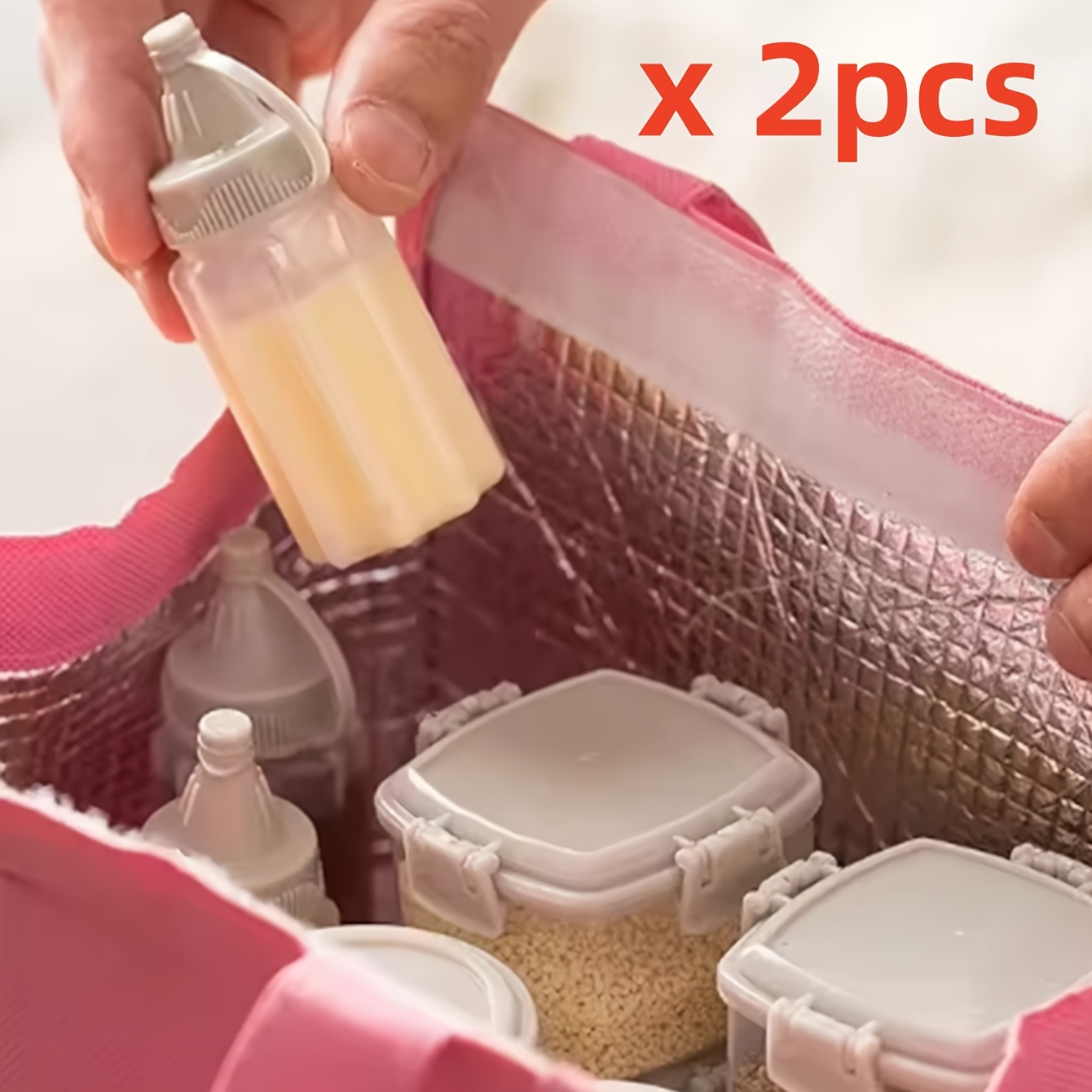 2pcs Mini Sauce Squeeze Bottle - огляд і ціна Salad Dressing Bottle