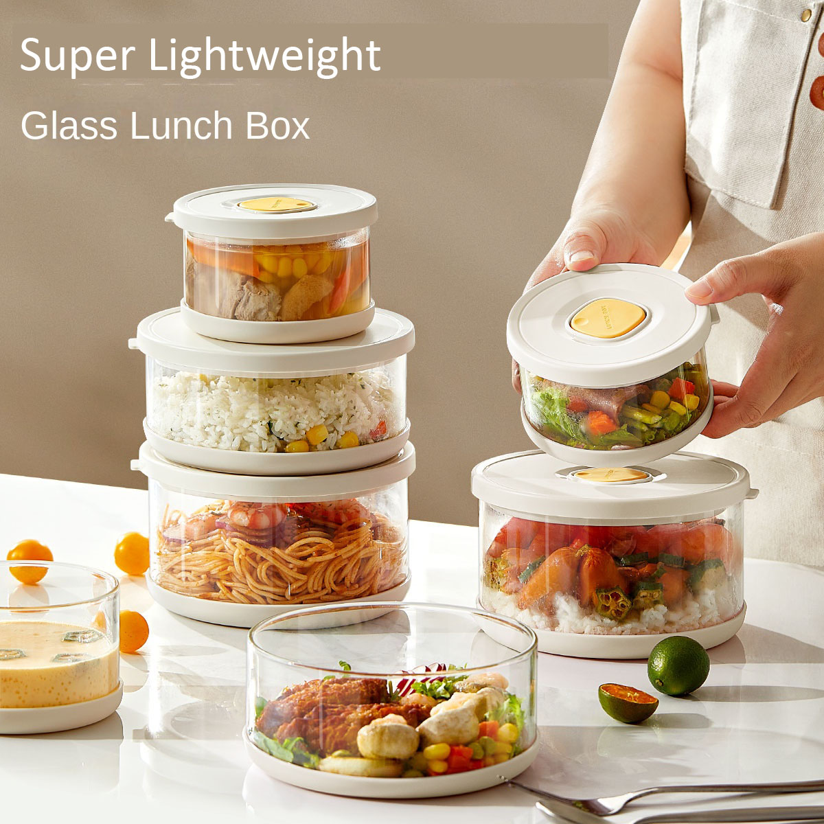 Glass Tupperware Set Airtight  - огляд і ціна Food Storage Tupperware