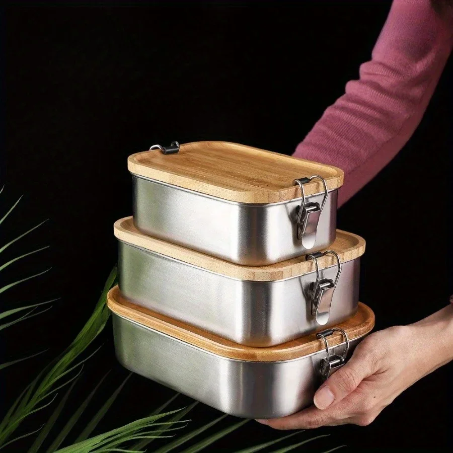New 304 Stainless Steel Bamboo - огляд і ціна Food Storage Method