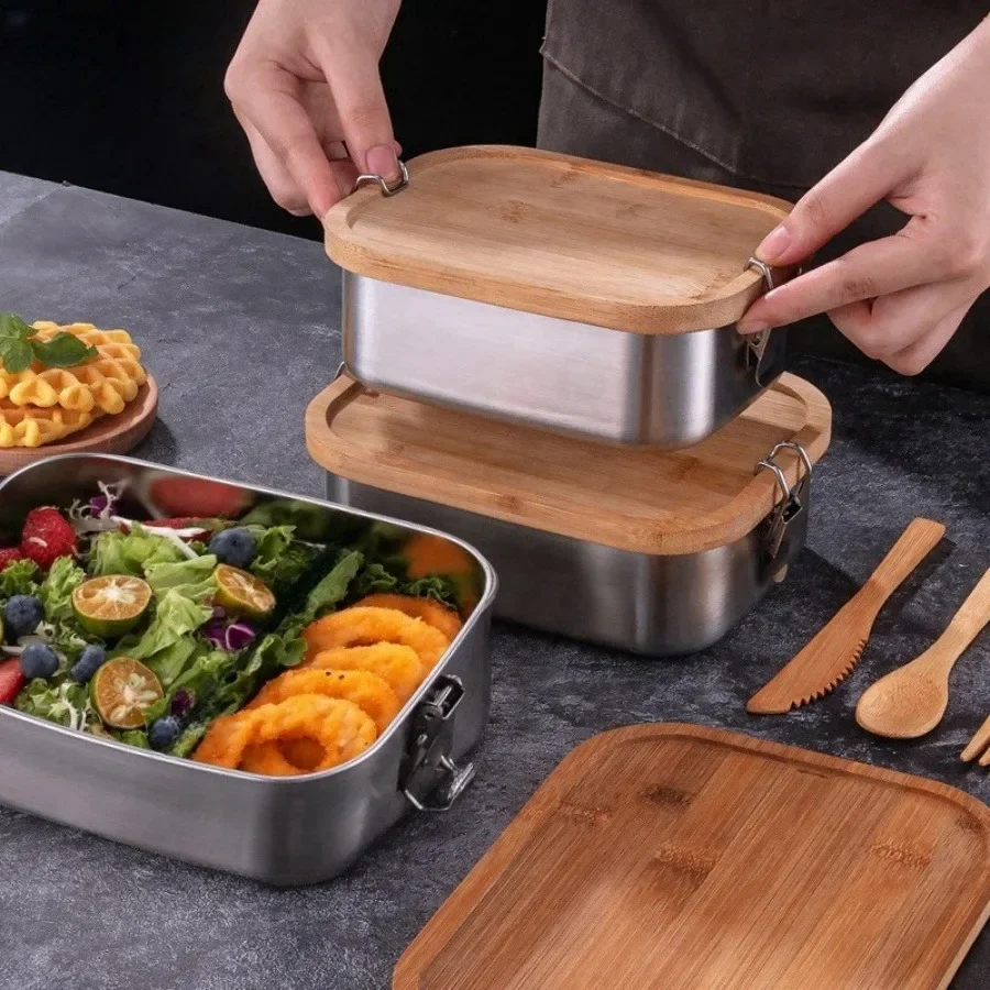 New 304 Stainless Steel Bamboo - огляд і ціна Food Storage Method
