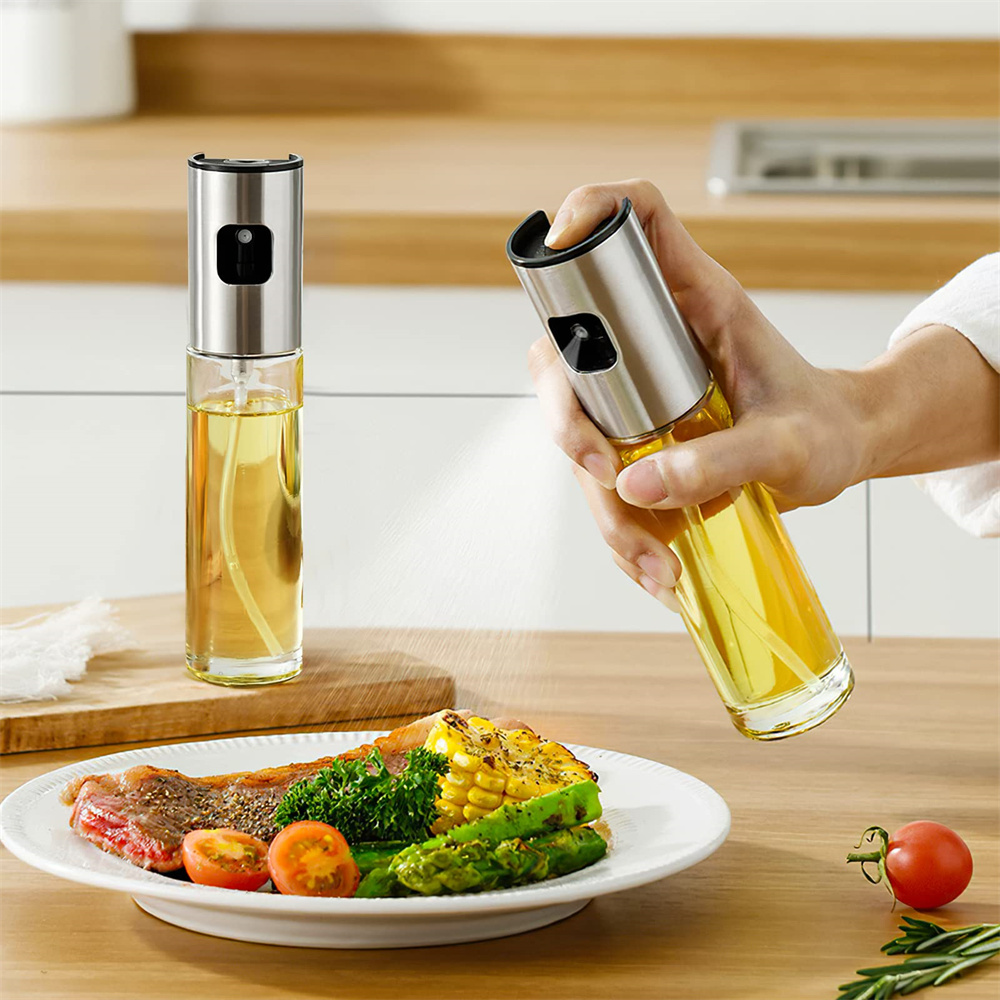 Glass Oil Sprayer for Cooking  - огляд і ціна Salad Dressing Bottle