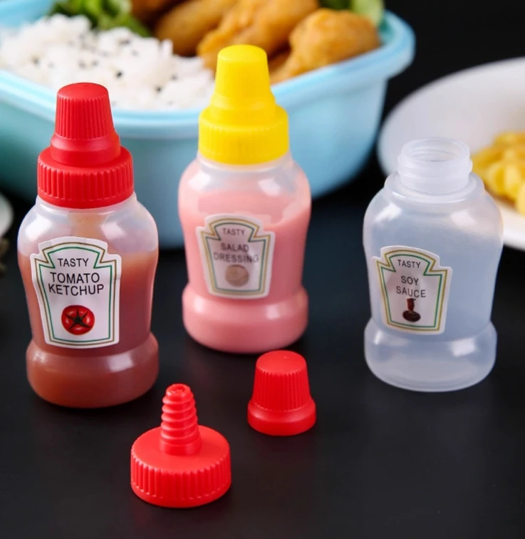 Mini Tomato Ketchup Bottle Por - огляд і ціна Salad Dressing Bottle