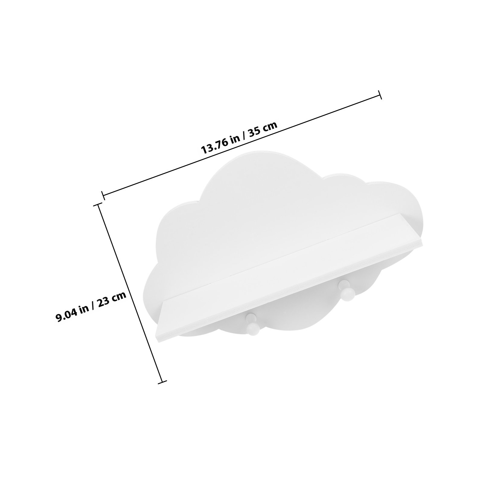 1Pcs Solid Wood Floating Shelf - огляд і ціна Food Storage Plant
