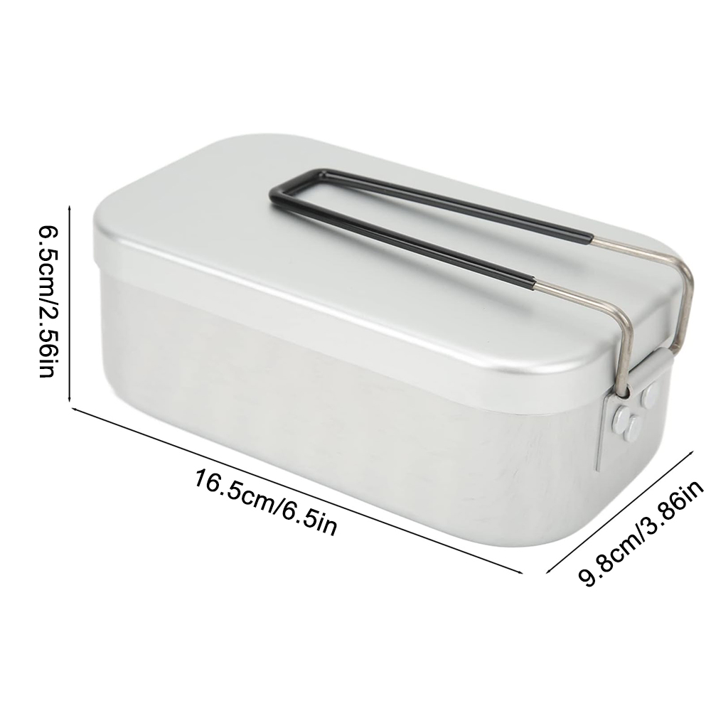 800ML Aluminum Lunch Boxes Out - огляд і ціна Food Storage Hiking