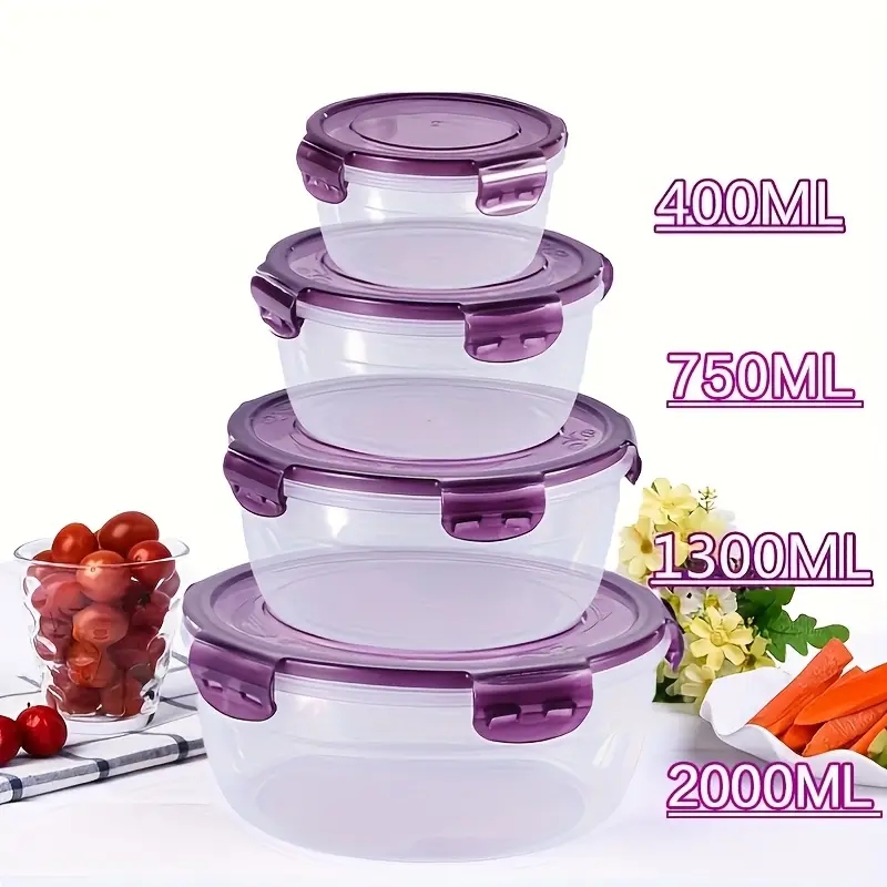 4 Plastic Food Storage Contain - огляд і ціна Food Storage Method