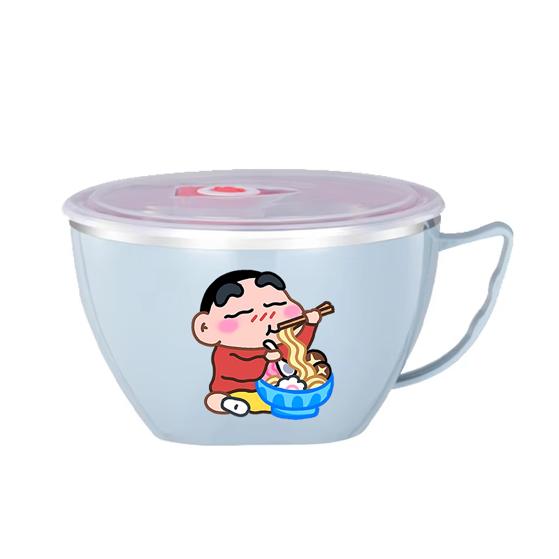 Crayon Shin-chan Noodle Bowl L - огляд і ціна Food Storage Utensils