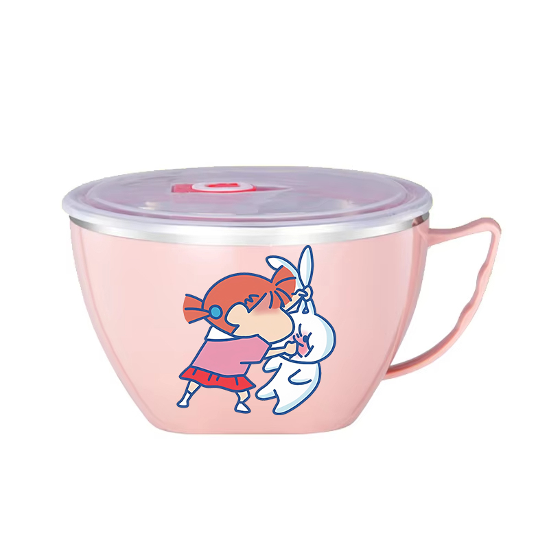 Crayon Shin-chan Noodle Bowl L - огляд і ціна Food Storage Utensils