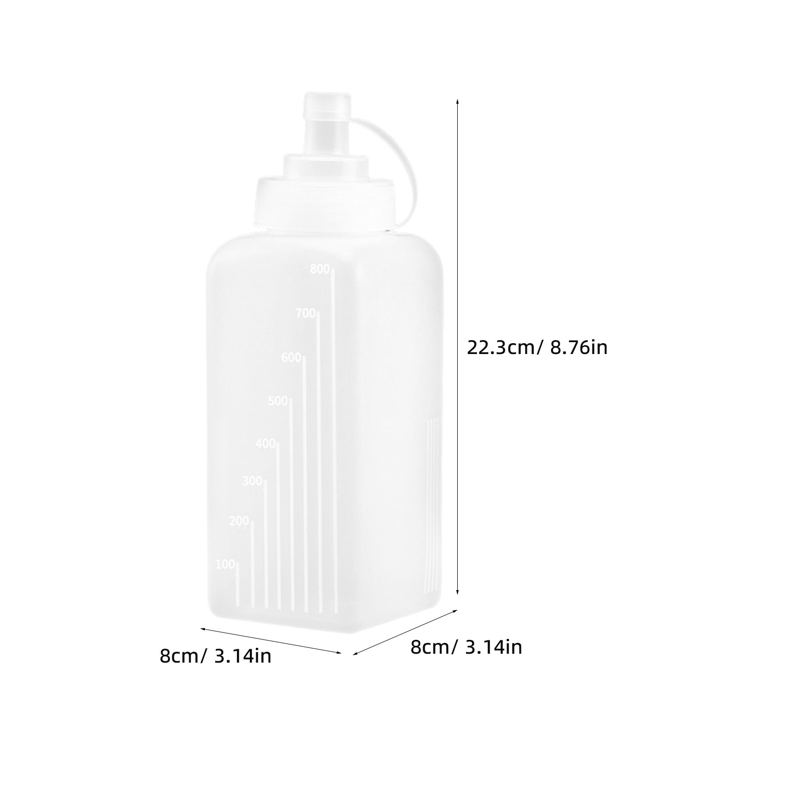2Pcs Plastic Squeeze Bottles W - огляд і ціна Salad Dressing Bottle
