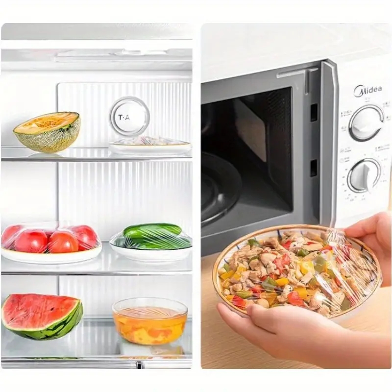 Reusable Disposable Food Cover - огляд і ціна Food Storage Tupperware