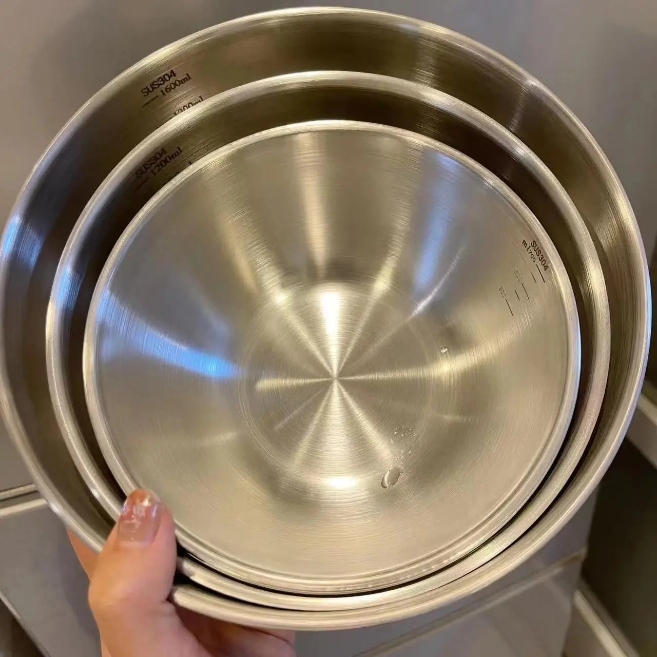 1-3 Stainless Steel Bowl Set w - огляд і ціна Food Storage Utensils