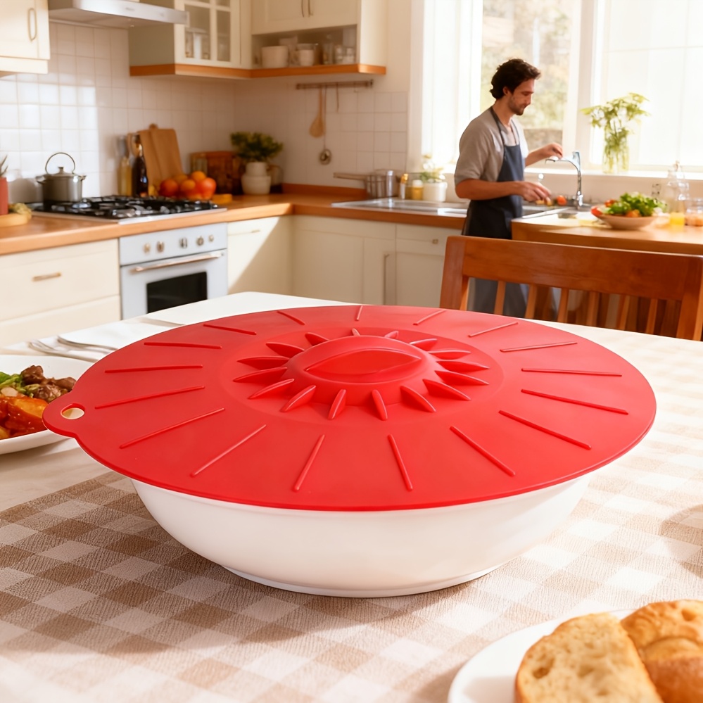 5-Piece Silicone Lids, Heat-Re - огляд і ціна Food Storage Utensils