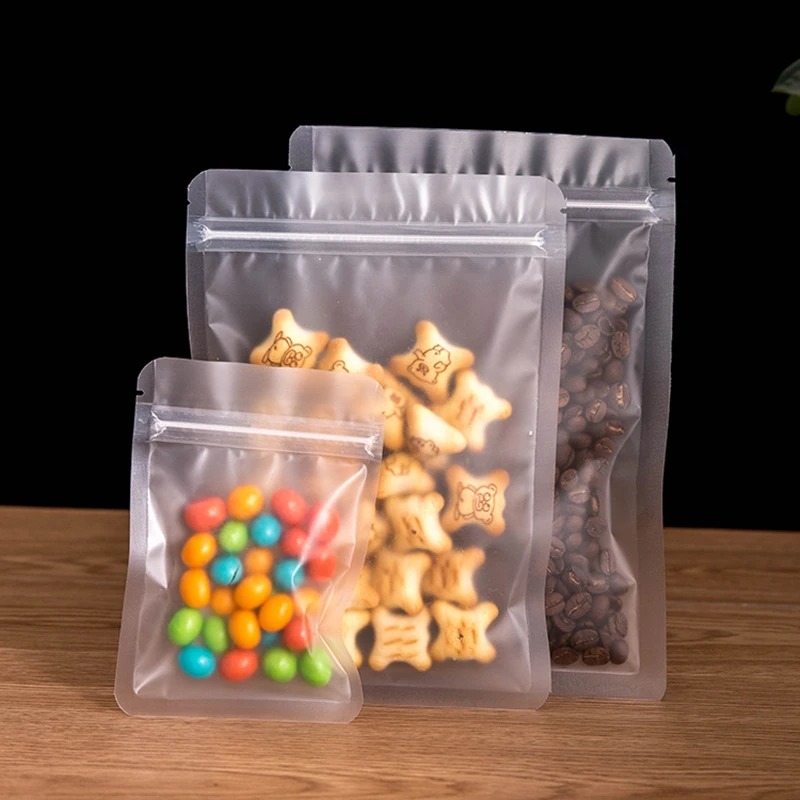 100Pcs Frosted Matte Zip Lock  - огляд і ціна Food Storage Year Supply