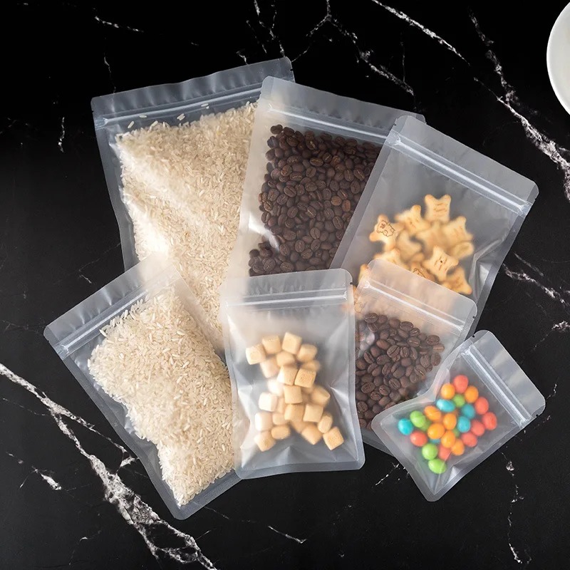 100Pcs Frosted Matte Zip Lock  - огляд і ціна Food Storage Year Supply