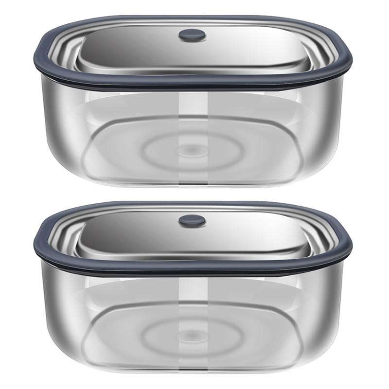 High Borosilicate Glass Rectan - огляд і ціна Food Storage Silicone