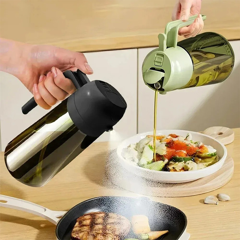 470ml Glass Oil Dispenser 2-in - огляд і ціна Salad Dressing Bottle