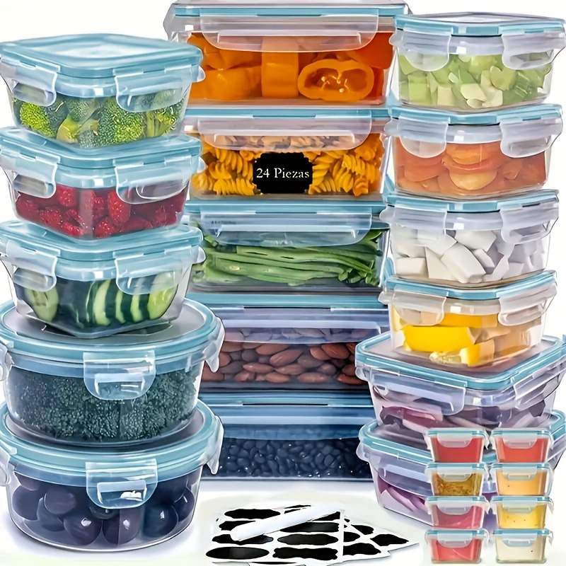 48PCS BPA-Free Food Storage Se - огляд і ціна Food Storage Utensils