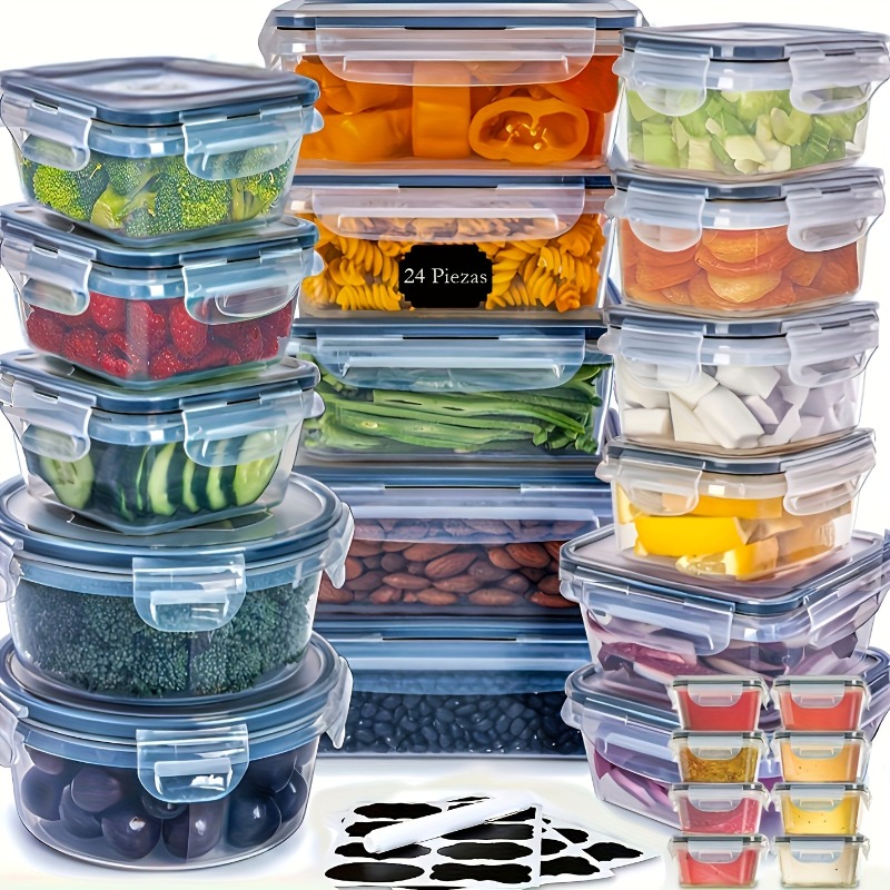 48PCS BPA-Free Food Storage Se - огляд і ціна Food Storage Utensils