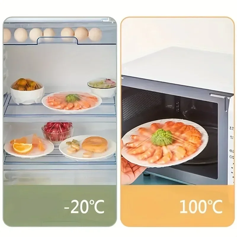 Reusable Disposable Food Cover - огляд і ціна Food Storage Tupperware