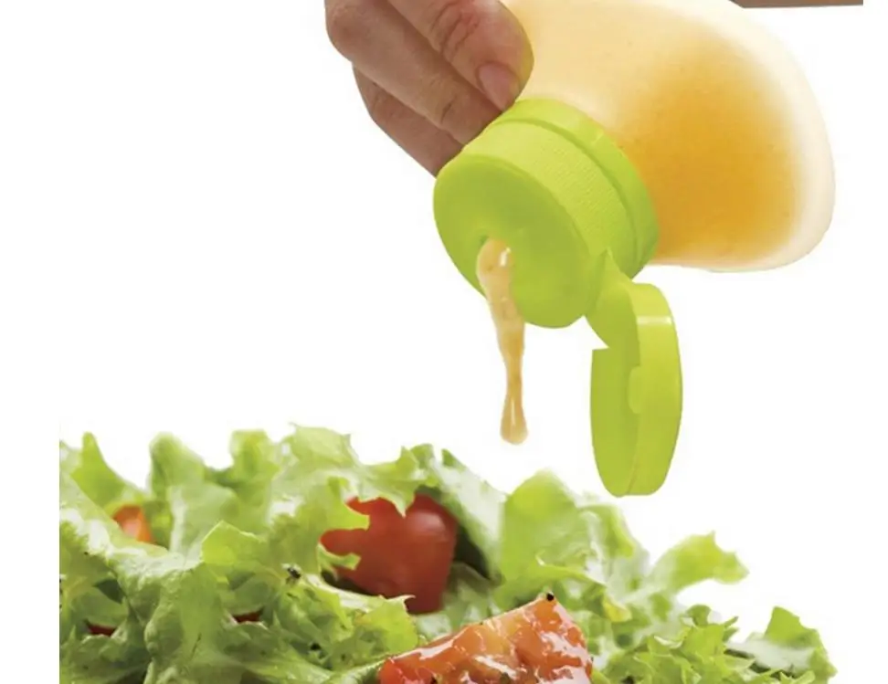 Silicone Sauce Bottle Squeezer - огляд і ціна Salad Dressing Bottle